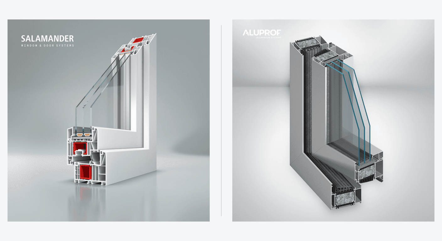 PVC oder Aluminium — welches Fensterprofil ist das richtige?